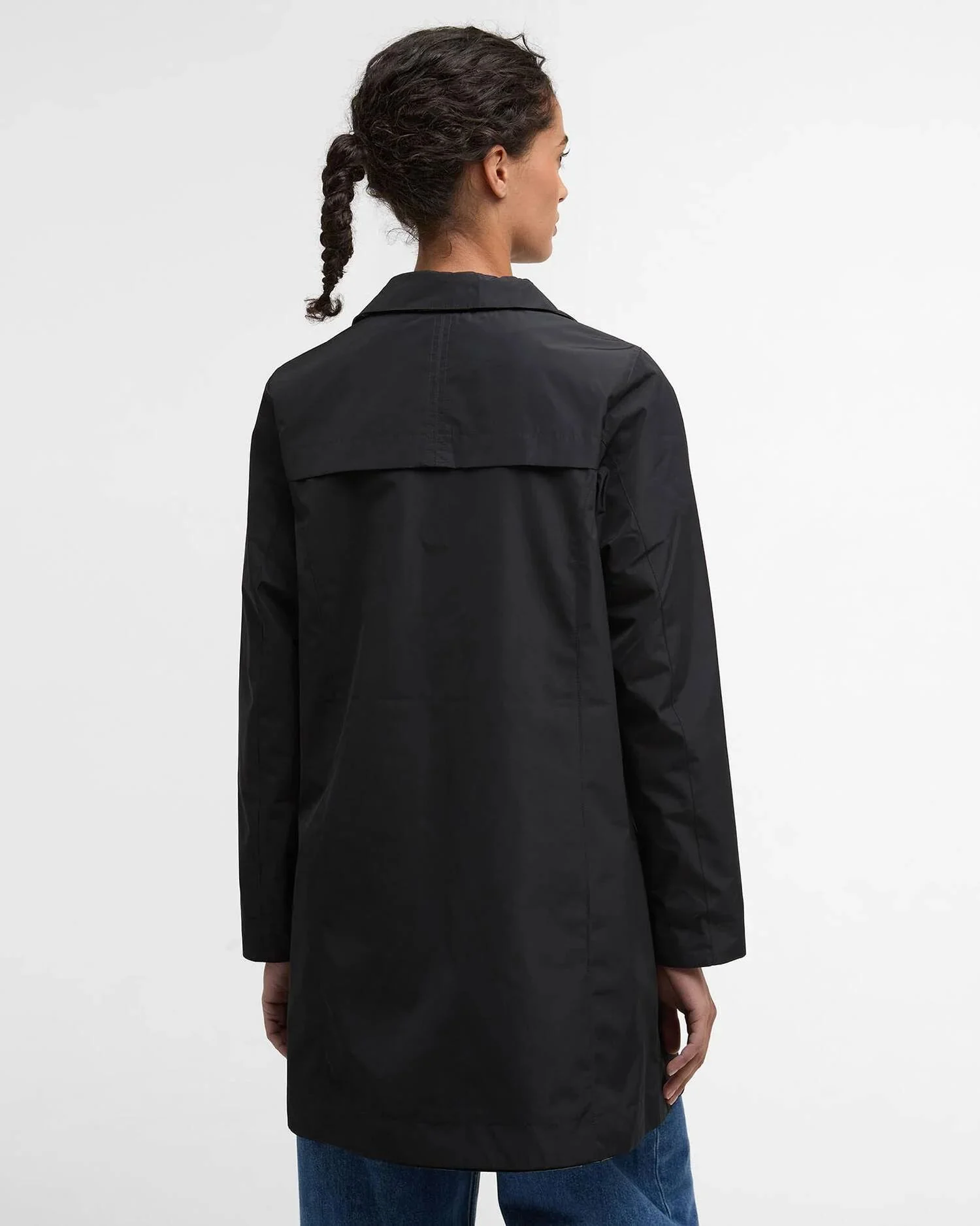 Barbour Babbity Showerproof Ss26 Showerproof (Black/Dress Tartan) - Image 3