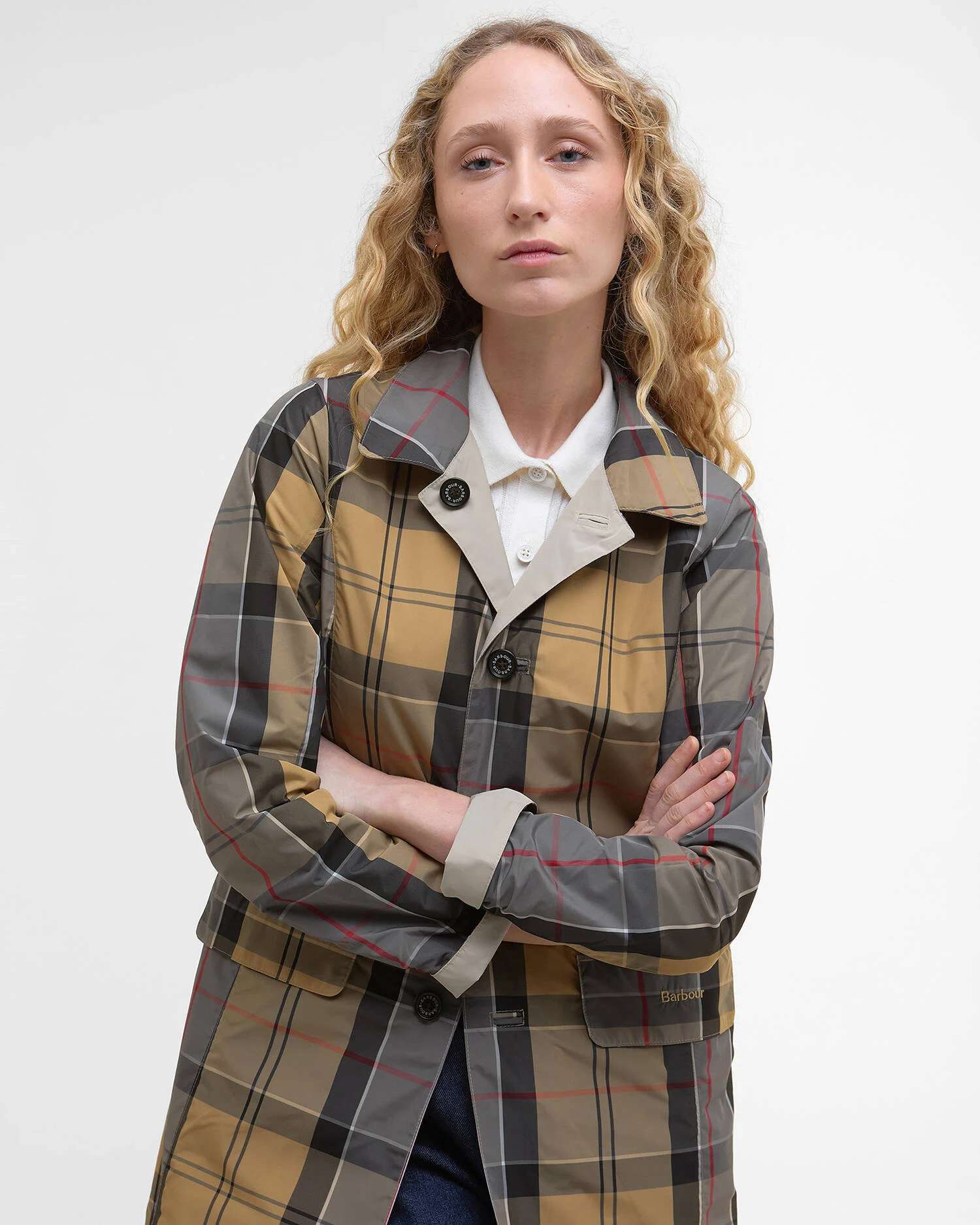 Barbour Babbity Showerproof Ss26 Showerproof (Mist/Dress) - Image 5