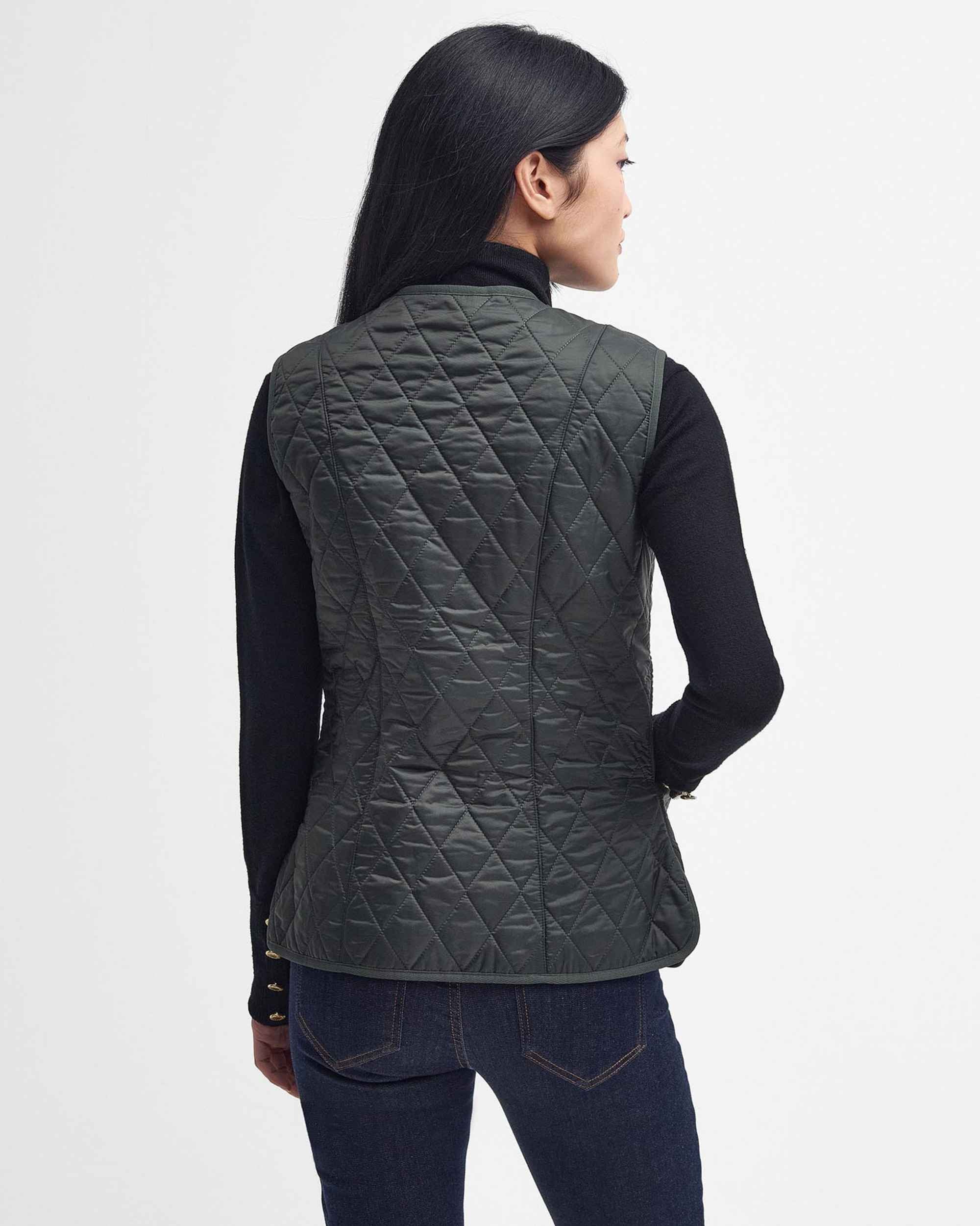 Barbour Fleece Betty Liner AW25 Liners (Dark Olive) - Image 3