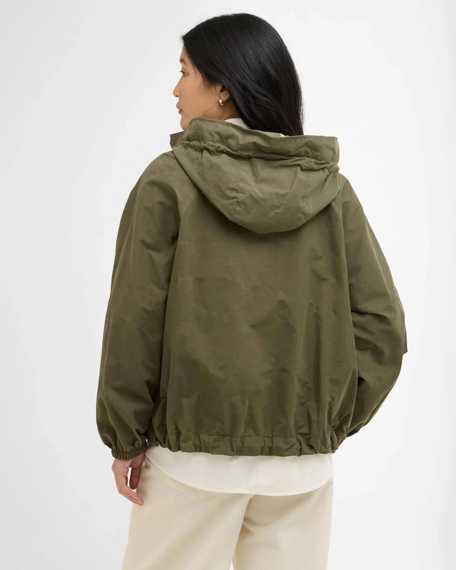 Barbour Hawkridge Showerproof Jacket Ss26 Showerproof (Ivy Green/Ancient) - Image 3