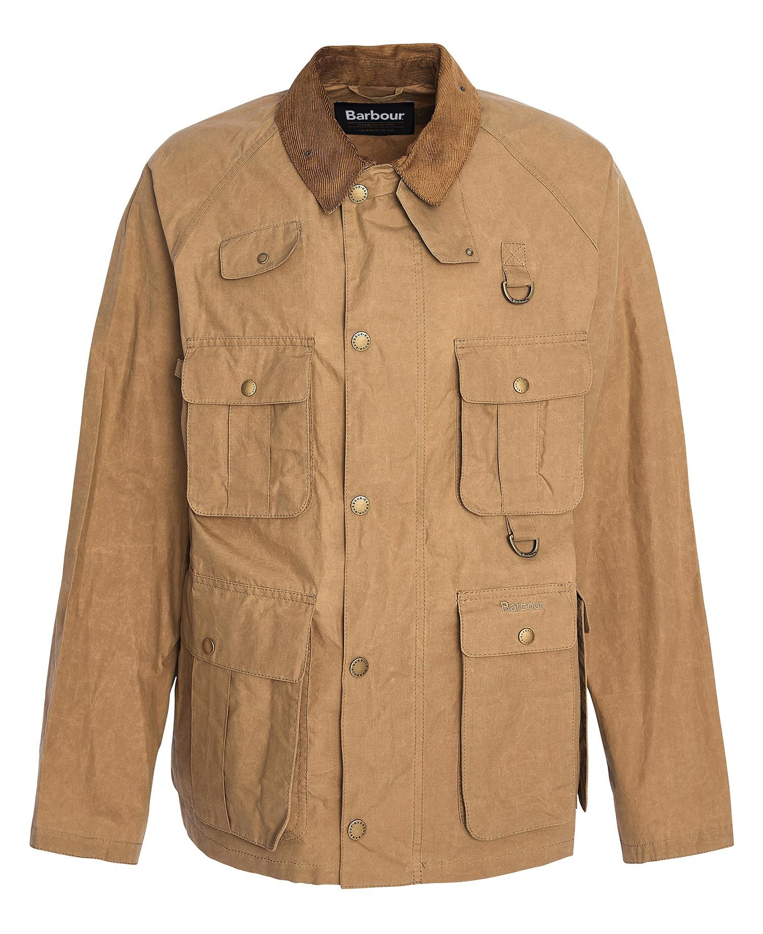Barbour Modified Transport Casual Outerwear (Golden Kakhi) - Image 6