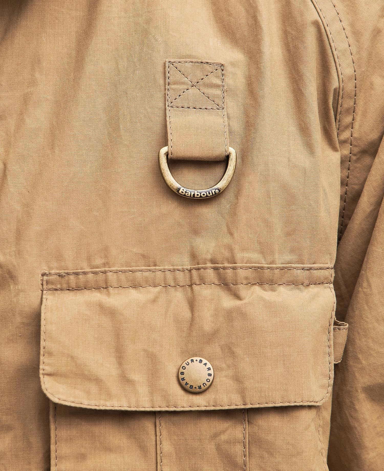 Barbour Modified Transport Casual Outerwear (Golden Kakhi) - Image 7