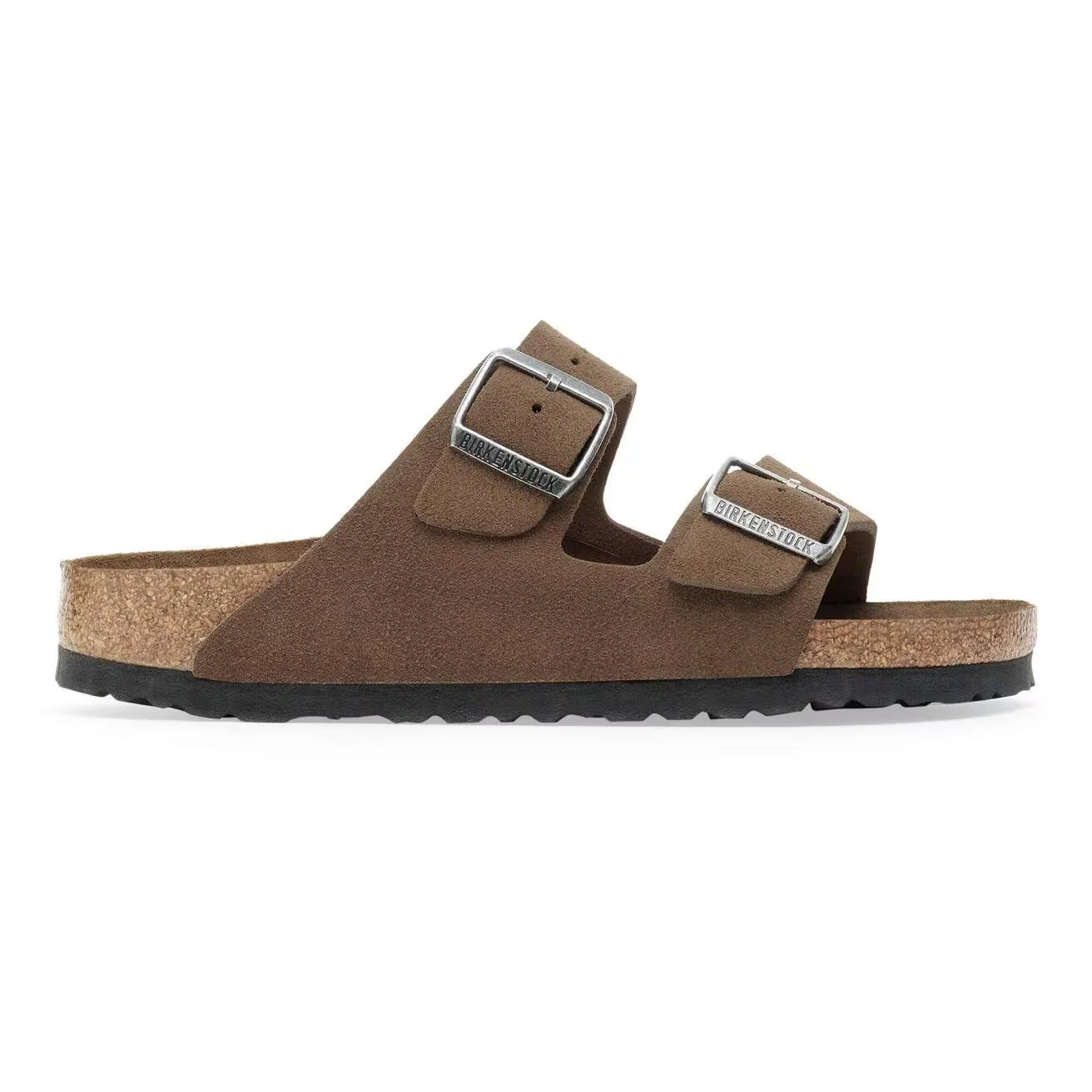 Birkenstock Arizona SFB dark tea, Suede Leather - Calz. S - Image 3