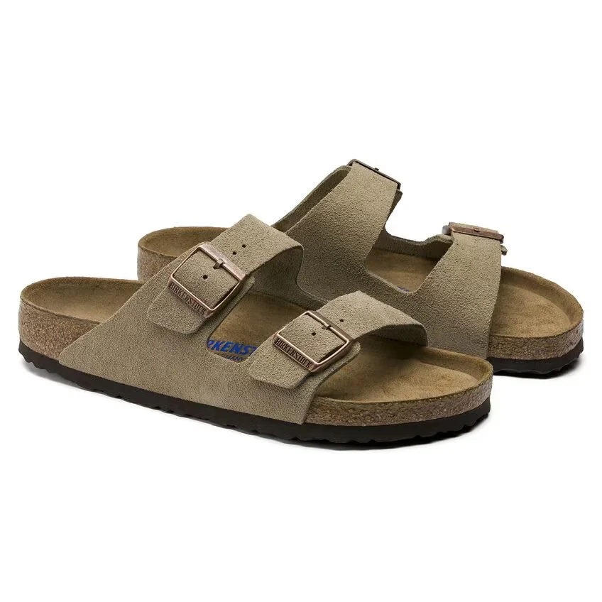 Birkenstock Arizona SFB Suede Leather Taupe - Image 4