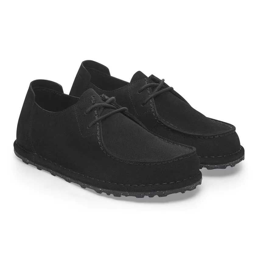 Birkenstock Utti Lace N black, Suede Leather - Image 4
