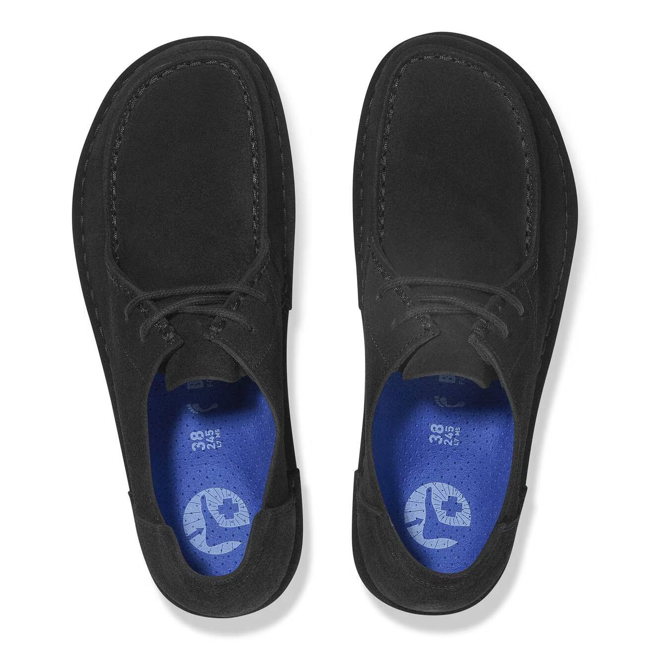 Birkenstock Utti Lace N black, Suede Leather - Calz. N - Image 2