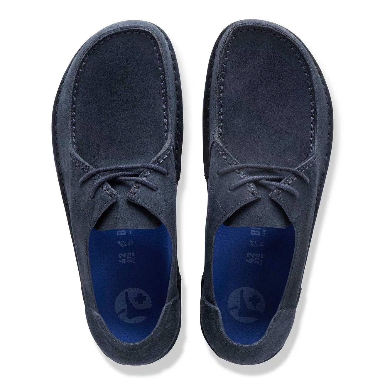 Birkenstock Utti Lace N new navy, Suede Leather - Calz. N - Image 2