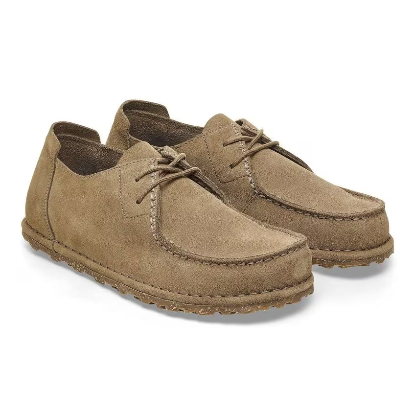 Birkenstock Utti Lace N Suede Leather Grey Taupe - Image 4