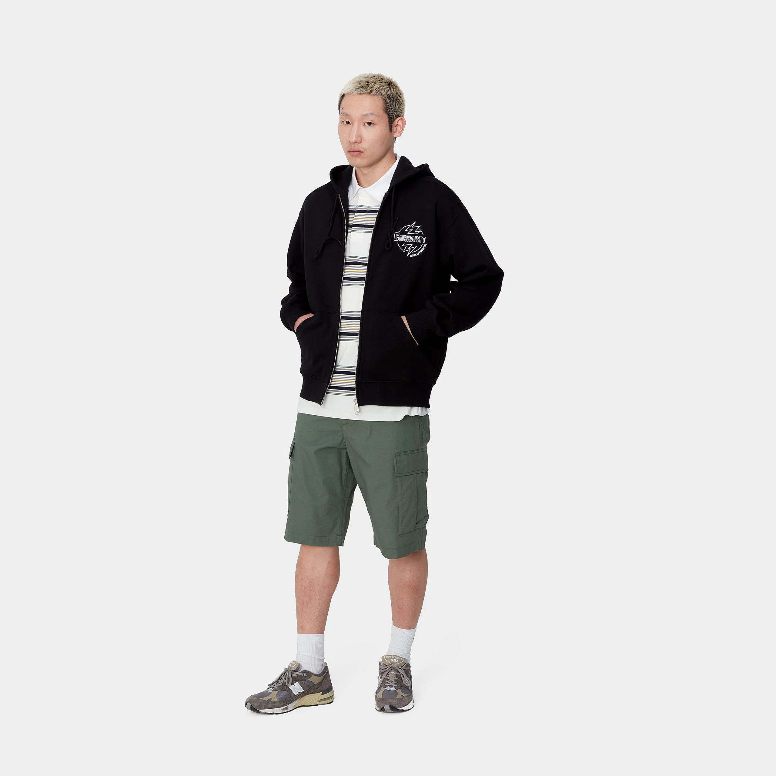 Carhartt WIP Regular Cargo Short (Duck Green) - Image 4