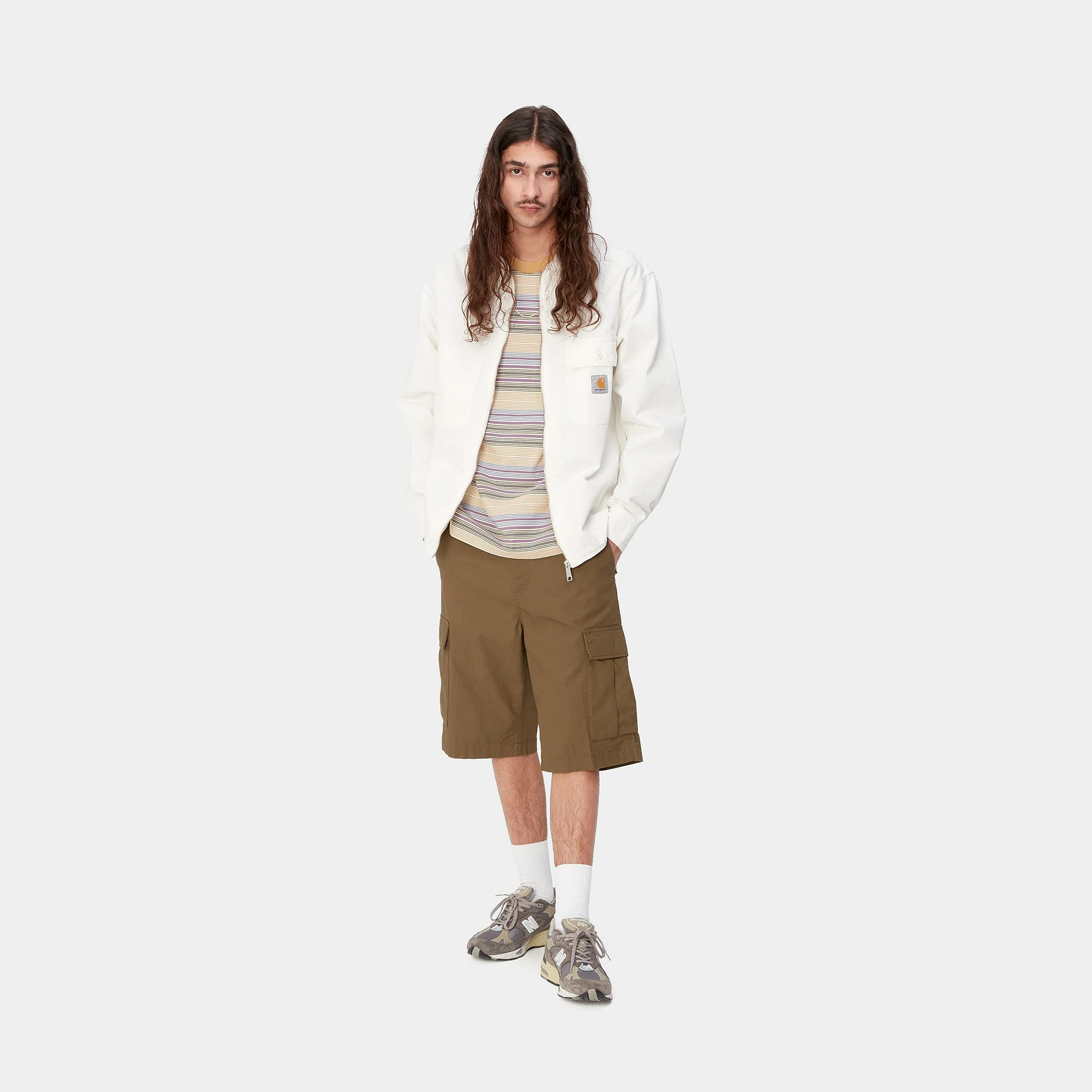 Carhartt WIP Regular Cargo Short (Lumber Rinsed) - Image 3
