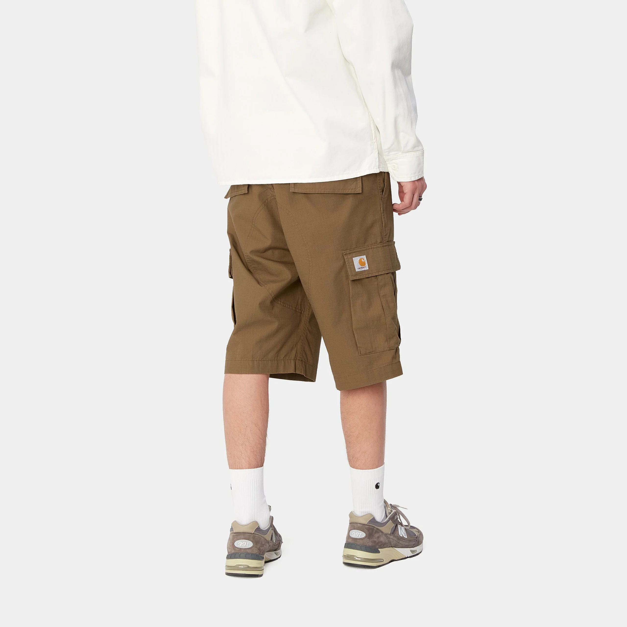 Carhartt WIP Regular Cargo Short (Lumber Rinsed) - Image 5