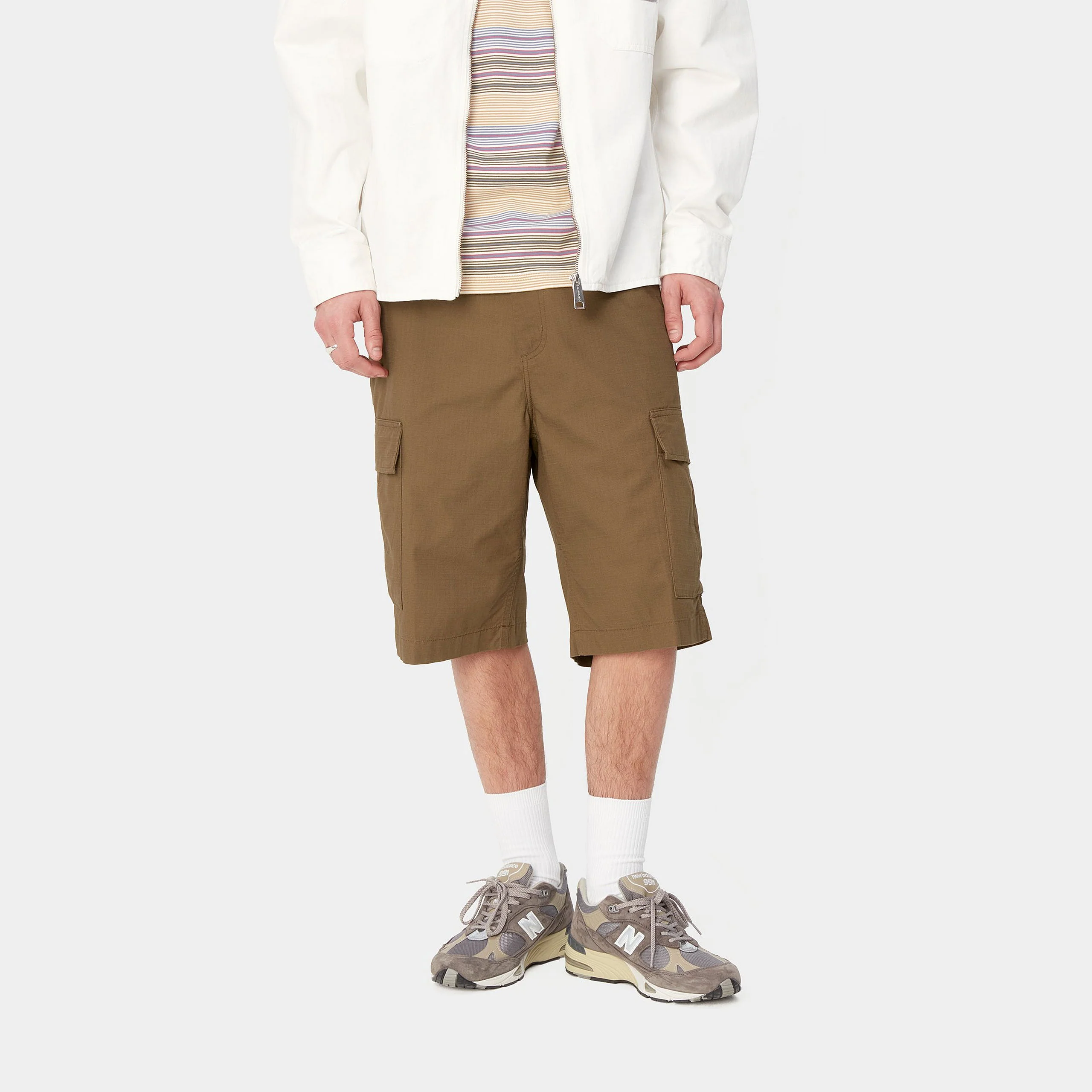 Carhartt WIP Regular Cargo Short (Lumber Rinsed) - Image 6