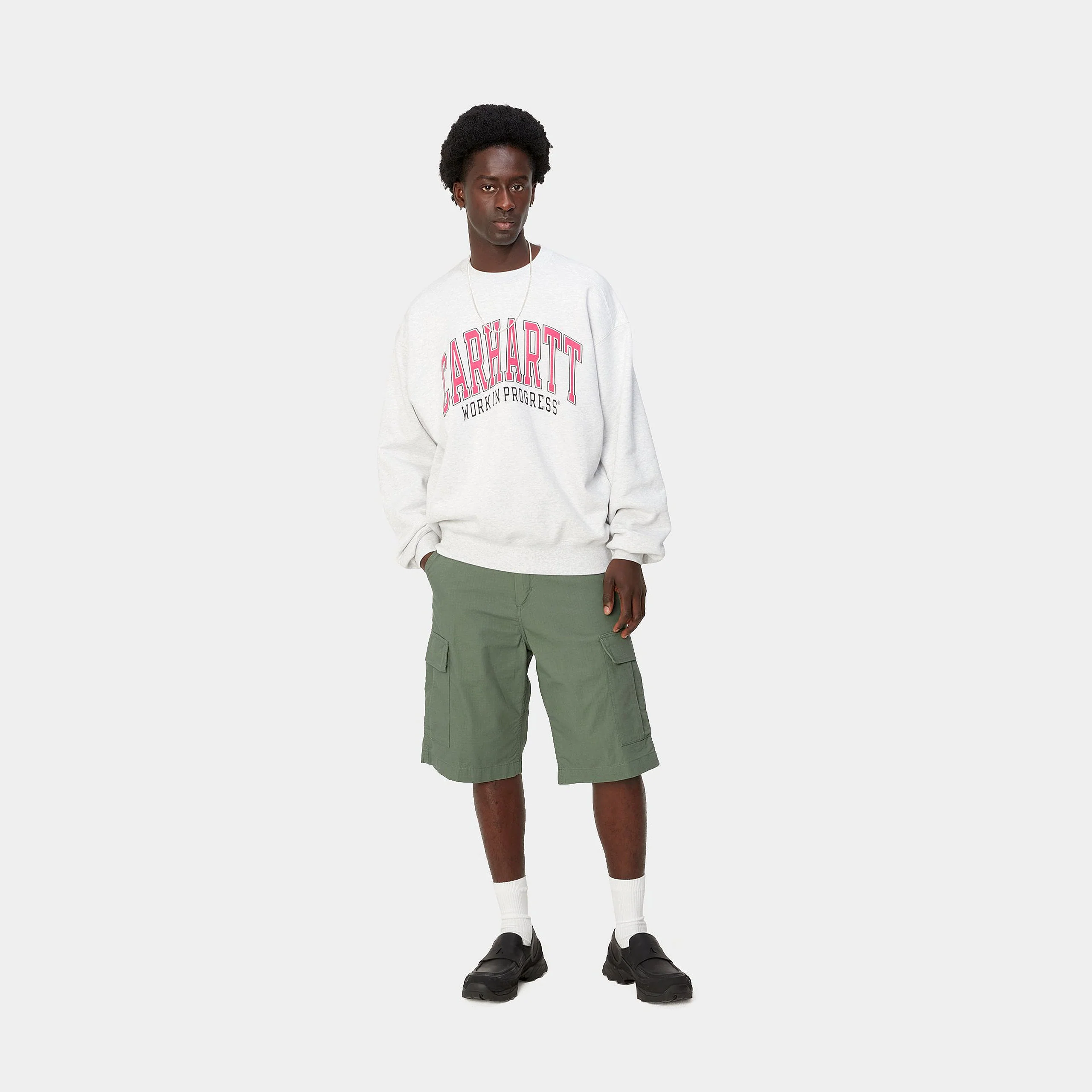 Carhartt WIP Regular Cargo Short (Park Rinsed) - Image 3