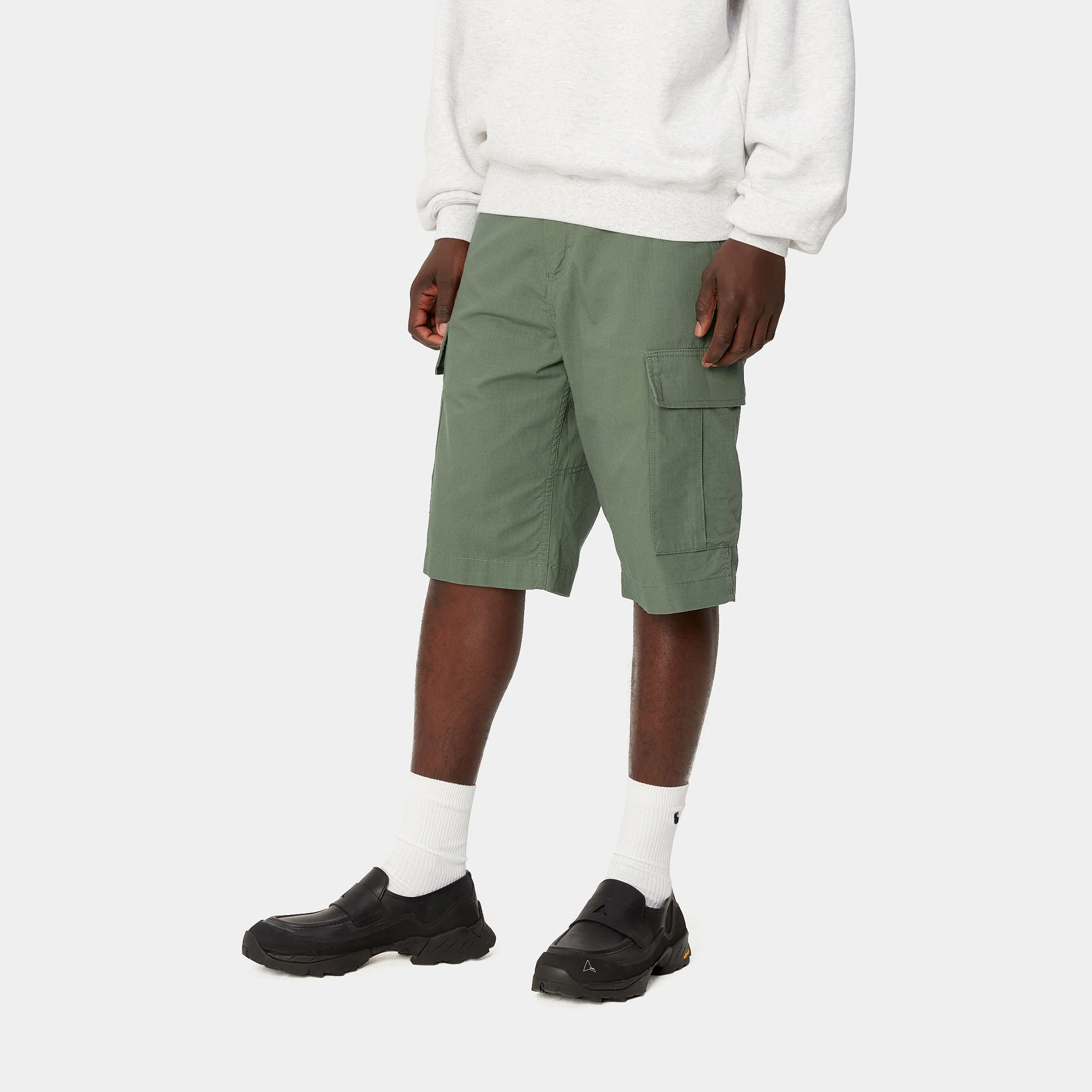 Carhartt WIP Regular Cargo Short (Park Rinsed) - Image 4