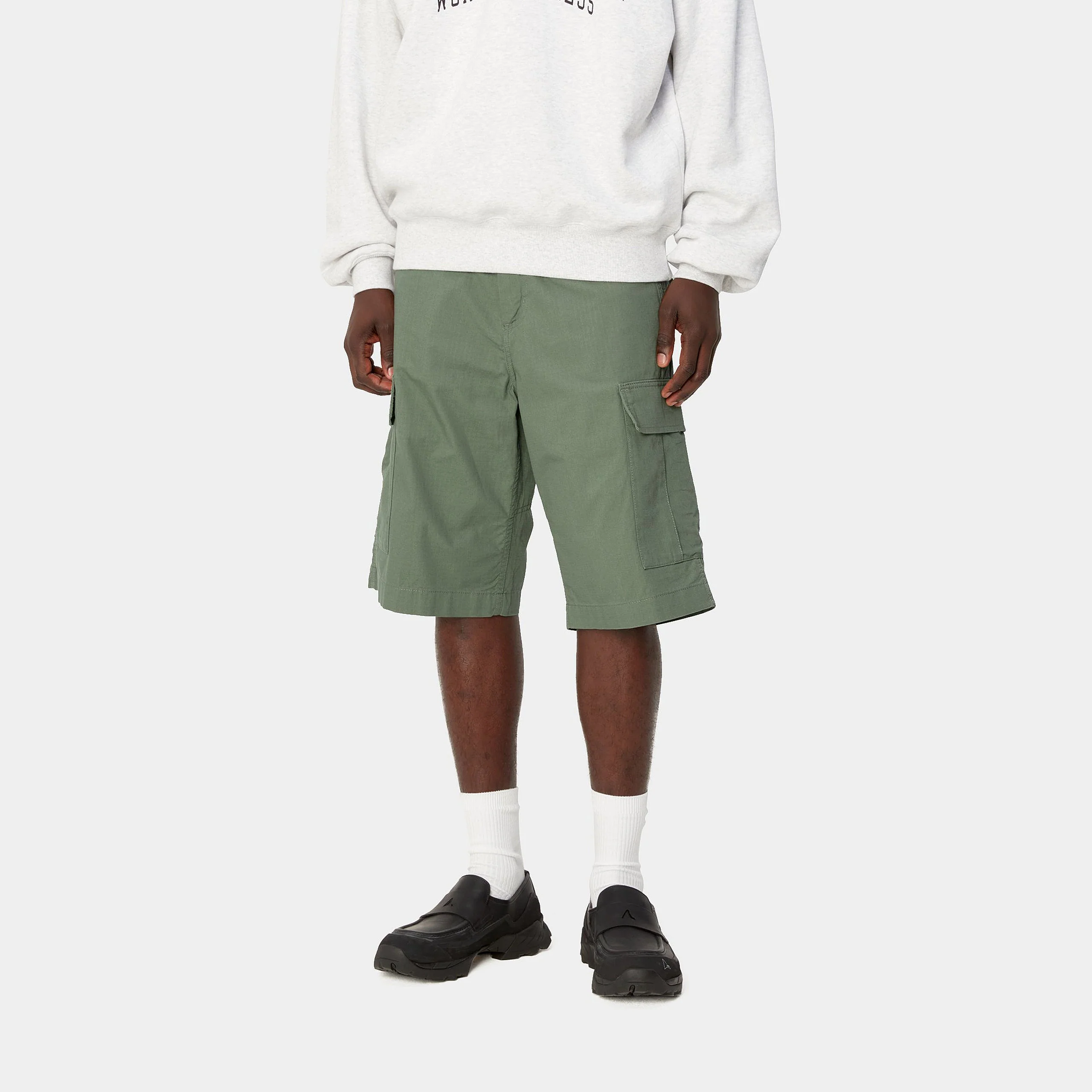 Carhartt WIP Regular Cargo Short (Park Rinsed) - Image 6