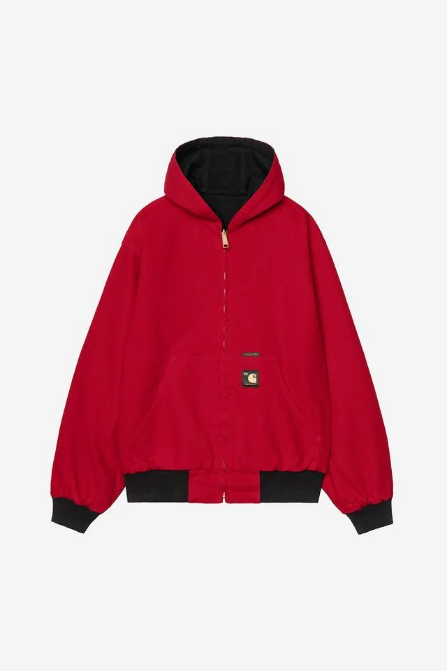 Carhartt WIP 50 Years Anniversary OG Organic Cotton Dearborn Canvas, 12 oz (Black / USA Rinsed) - Image 2