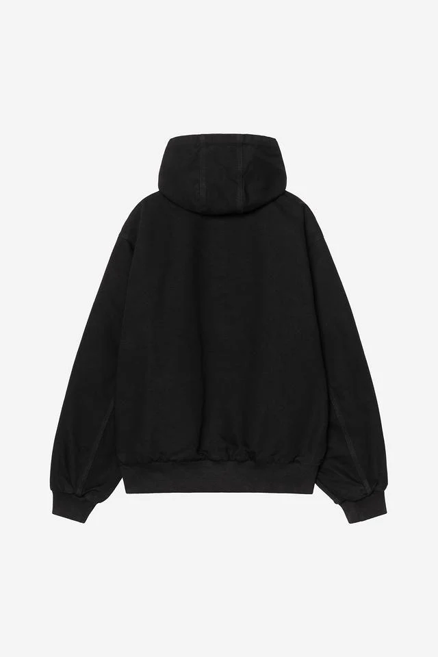 Carhartt WIP 50 Years Anniversary OG Organic Cotton Dearborn Canvas, 12 oz (Black / USA Rinsed) - Image 4