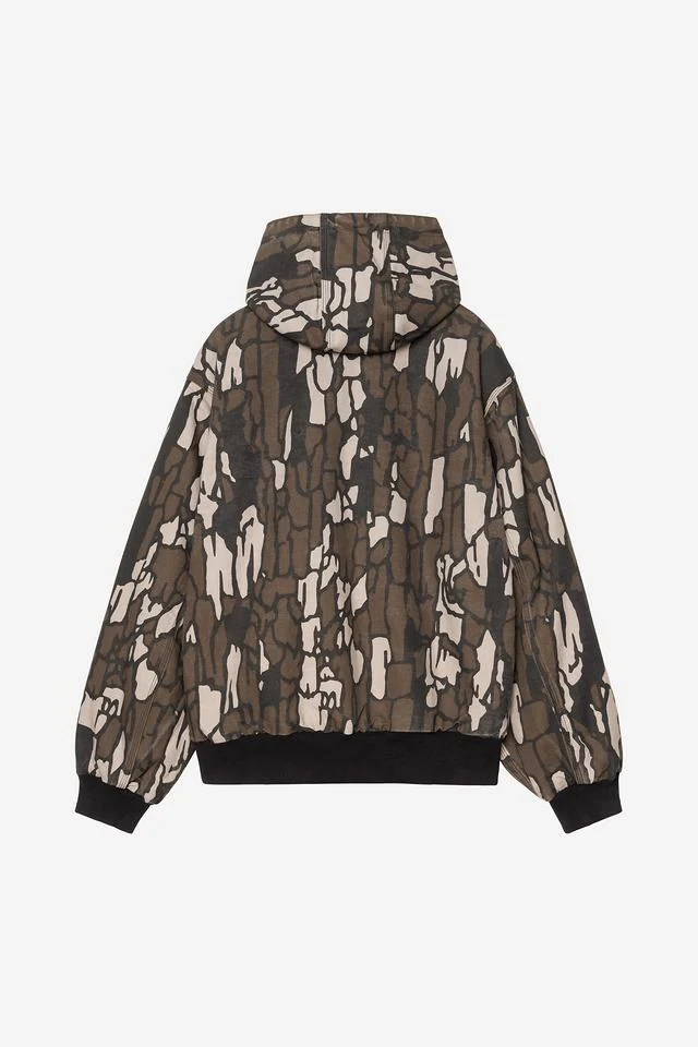Carhartt WIP 50 Years Anniversary OG Organic Cotton Dearborn Canvas, 12 oz (Hamilton Brown / Camo Trebark rinsed) - Image 3
