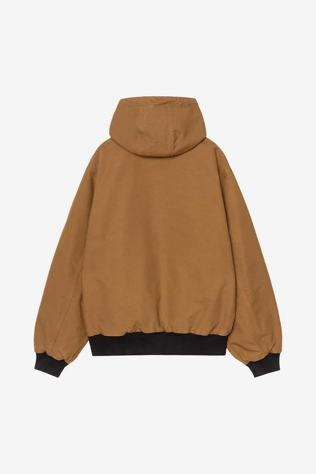 Carhartt WIP 50 Years Anniversary OG Organic Cotton Dearborn Canvas, 12 oz (Hamilton Brown / Camo Trebark rinsed) - Image 4