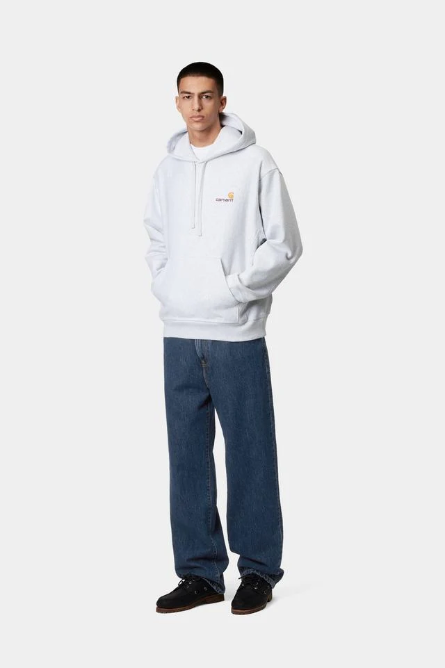 Carhartt WIP Aaron Pant 100% Cotton 'Smith' Denim, 13.5 oz (Blue stone washed) - Image 5
