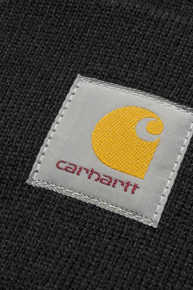 Carhartt WIP Acrylic Watch Hat 100% Acrylic, 9 gauge (Black) - Image 3