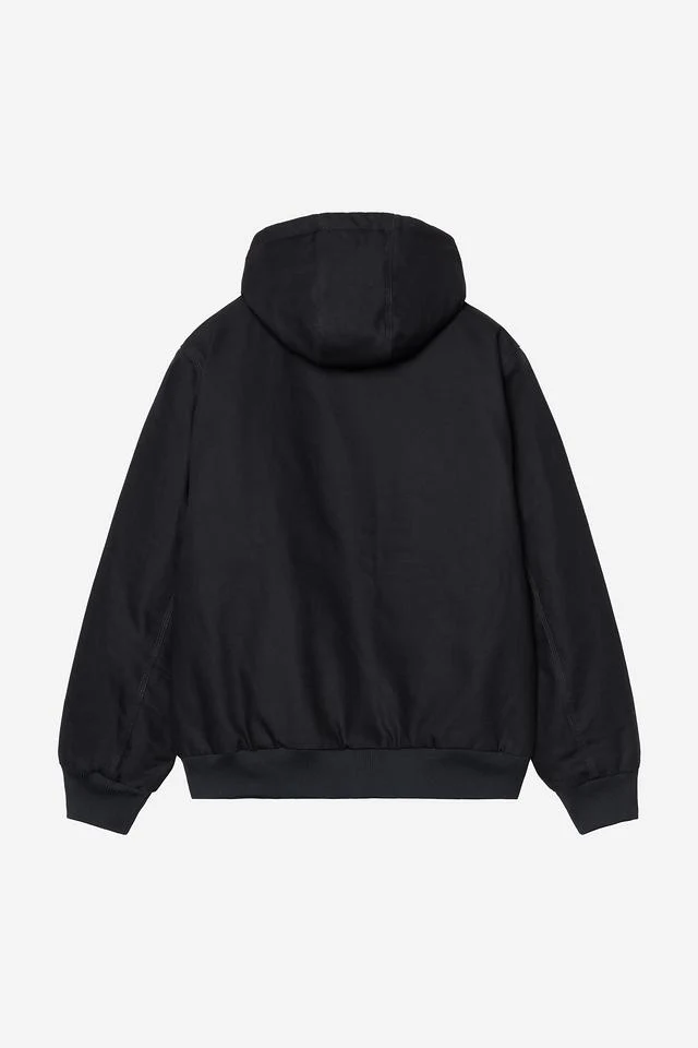 Carhartt WIP Active Jacket 100% Cotton 'Dearborn' Canvas, 11.3 oz (Dark Navy rigid) - Image 2