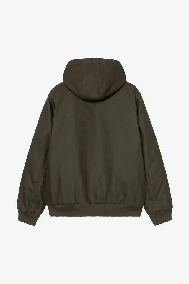 Carhartt WIP Active Jacket 100% Cotton 'Dearborn' Canvas, 11.3 oz (Olive rigid) - Image 2