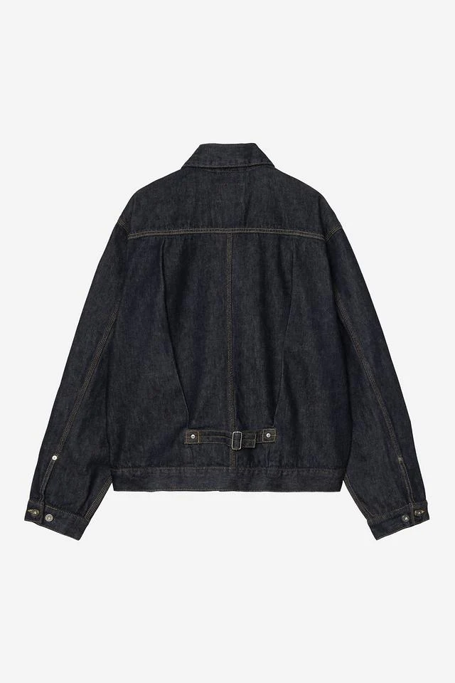 Carhartt WIP Belmar Jacket 100% Cotton 'Smith' Denim, 13.5 oz (Blue rinsed) - Image 2