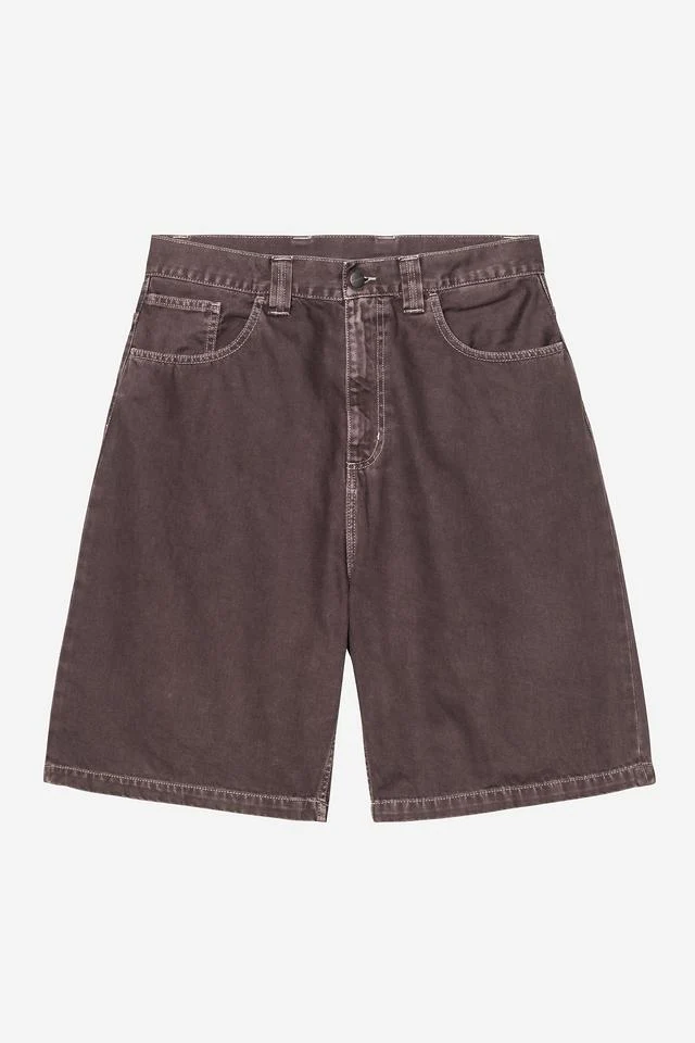 Carhartt WIP Brandon Short Cotton Clark Twill, 10.5 oz (Shale stone dyed) - Image 2