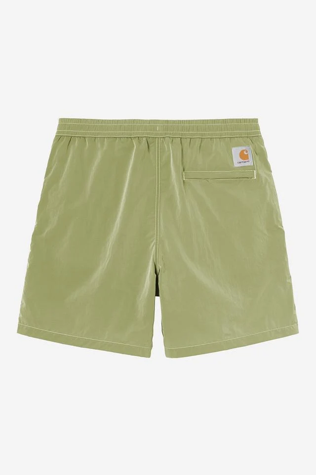 Carhartt WIP Canby Swim Trunks Nylon Taffeta, 2.5 oz (Gentle Green / White) - Image 2
