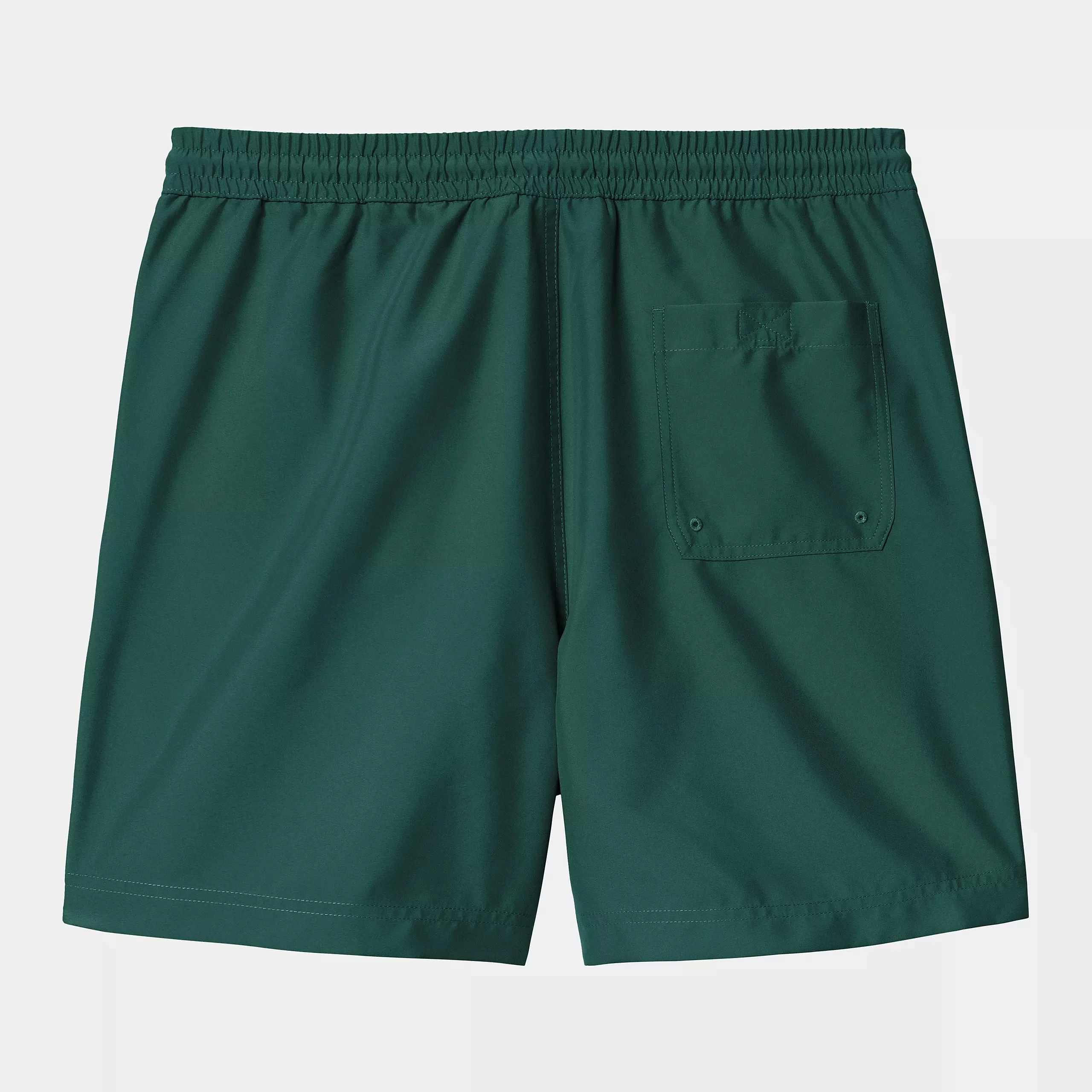 Carhartt WIP Chase Swim Trunks 100% Polyester, 3.7 oz (Dark Fir / Gold) - Image 2