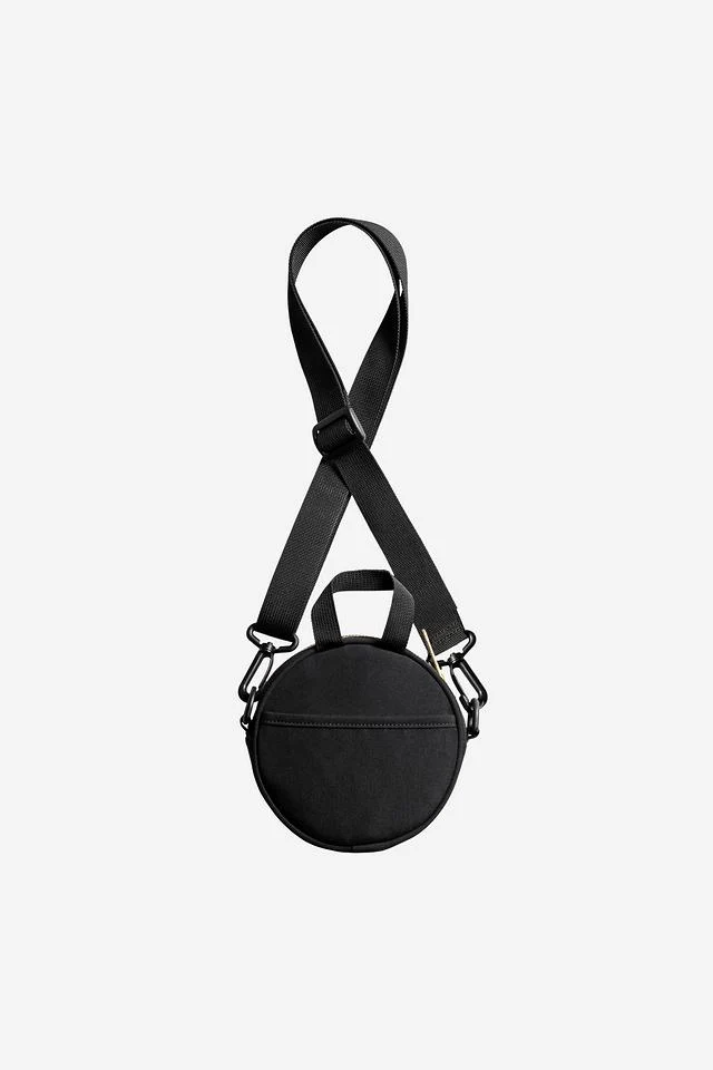 Carhartt WIP Clarton Bag Nylon Canvas, 7.2 oz (Black) - Image 2