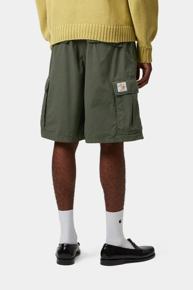 Carhartt WIP Cole Cargo Short 100% Cotton 'Palatine' Poplin, 5.5 oz (Opuntia garment dyed) - Image 4