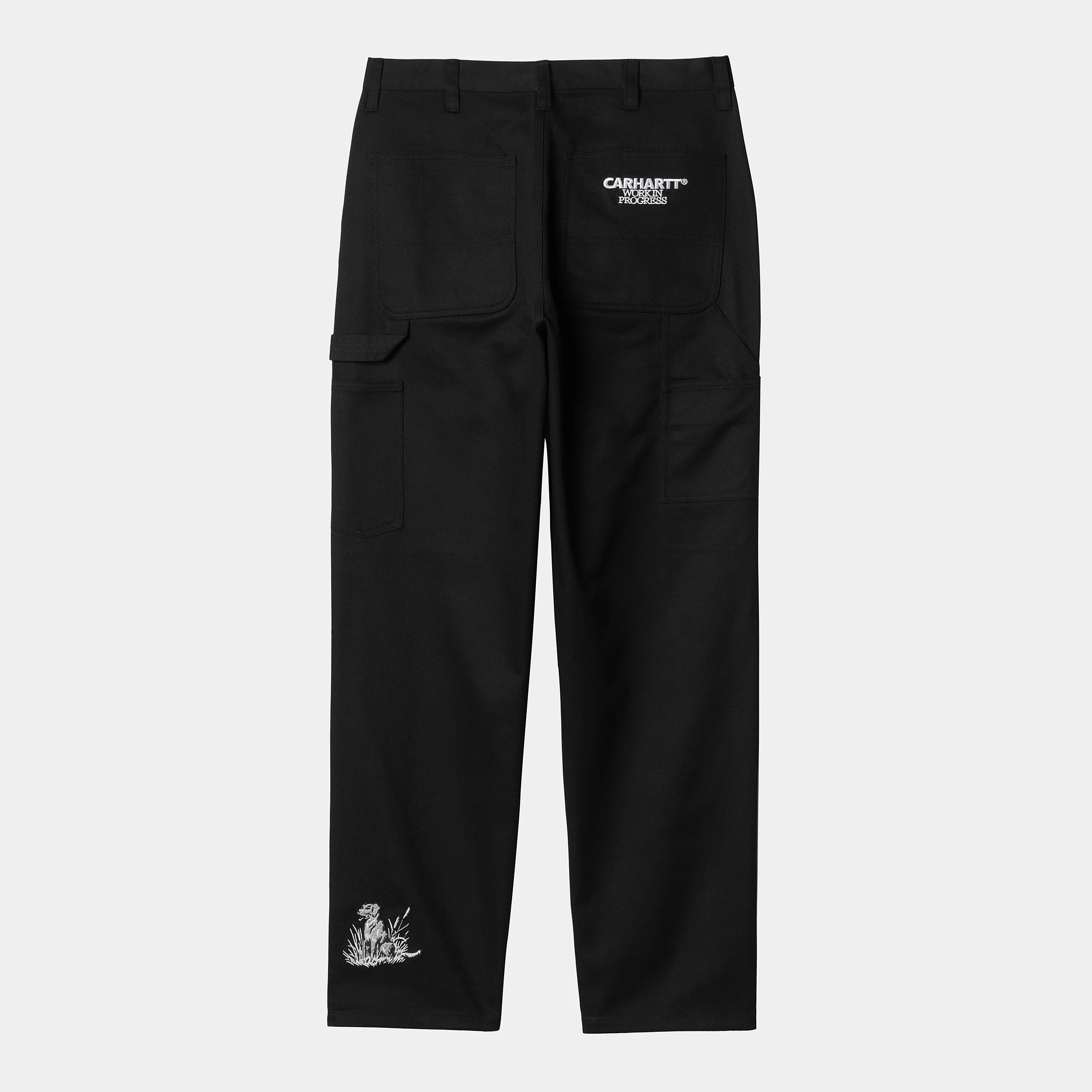 Carhartt WIP Ducks Single Knee Pant (Black) - Image 5