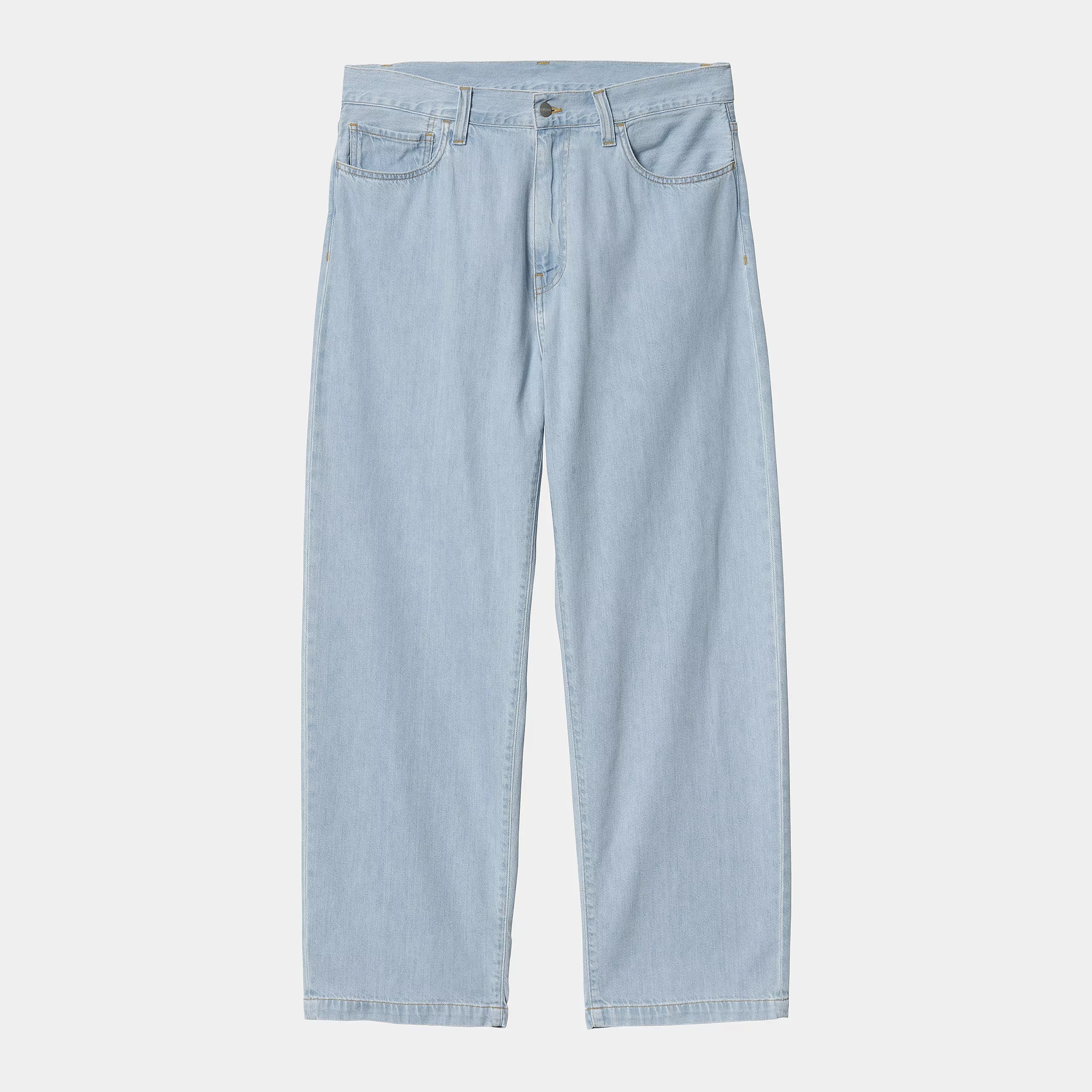 Carhartt WIP Lucas Pant Cotton, Denim 9.9 oz (Blue Bleached) - Image 2