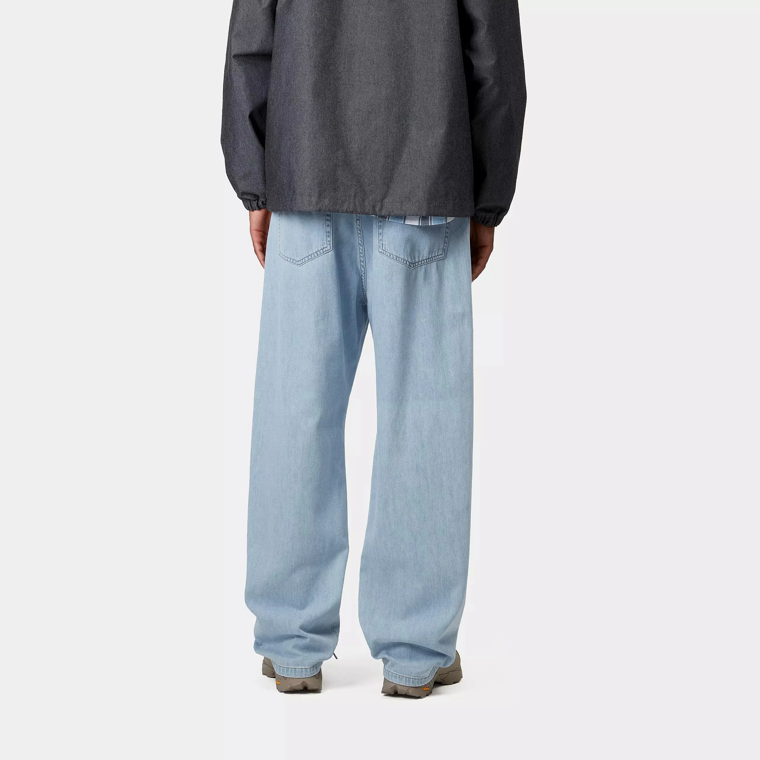 Carhartt WIP Lucas Pant Cotton, Denim 9.9 oz (Blue Bleached) - Image 4