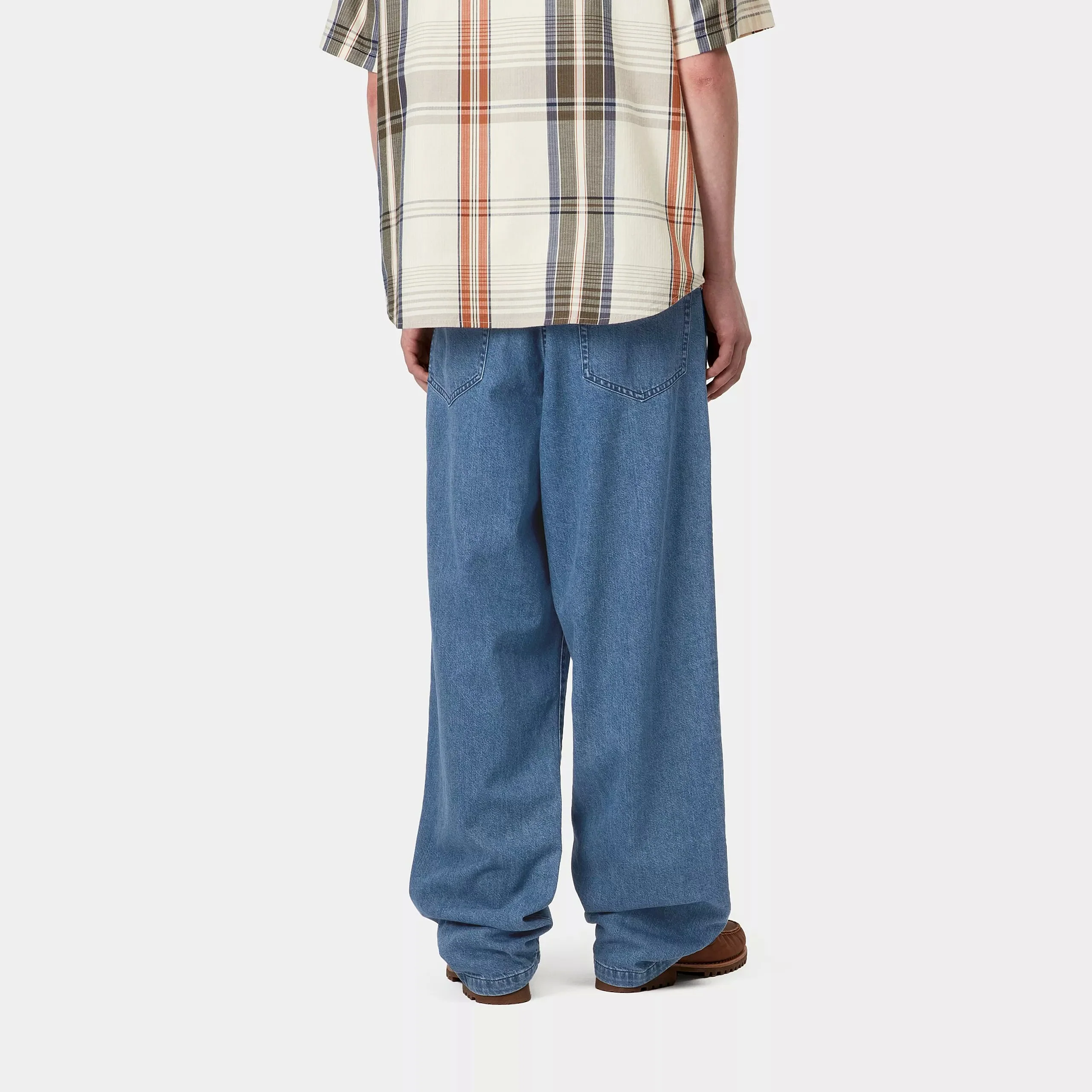 Carhartt WIP Lucas Pant Cotton, Denim 9.9 oz (Blue stone washed) - Image 4