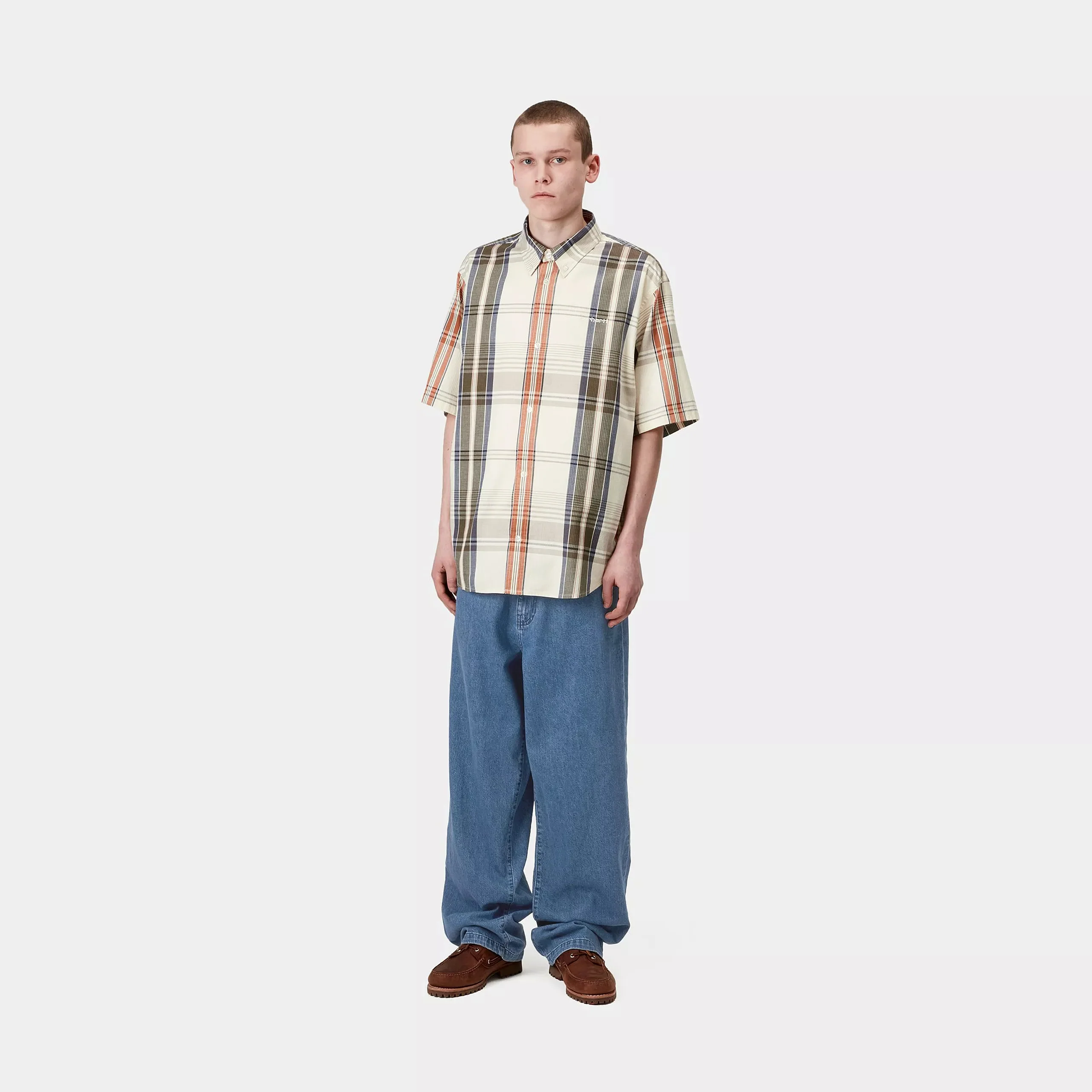 Carhartt WIP Lucas Pant Cotton, Denim 9.9 oz (Blue stone washed) - Image 6