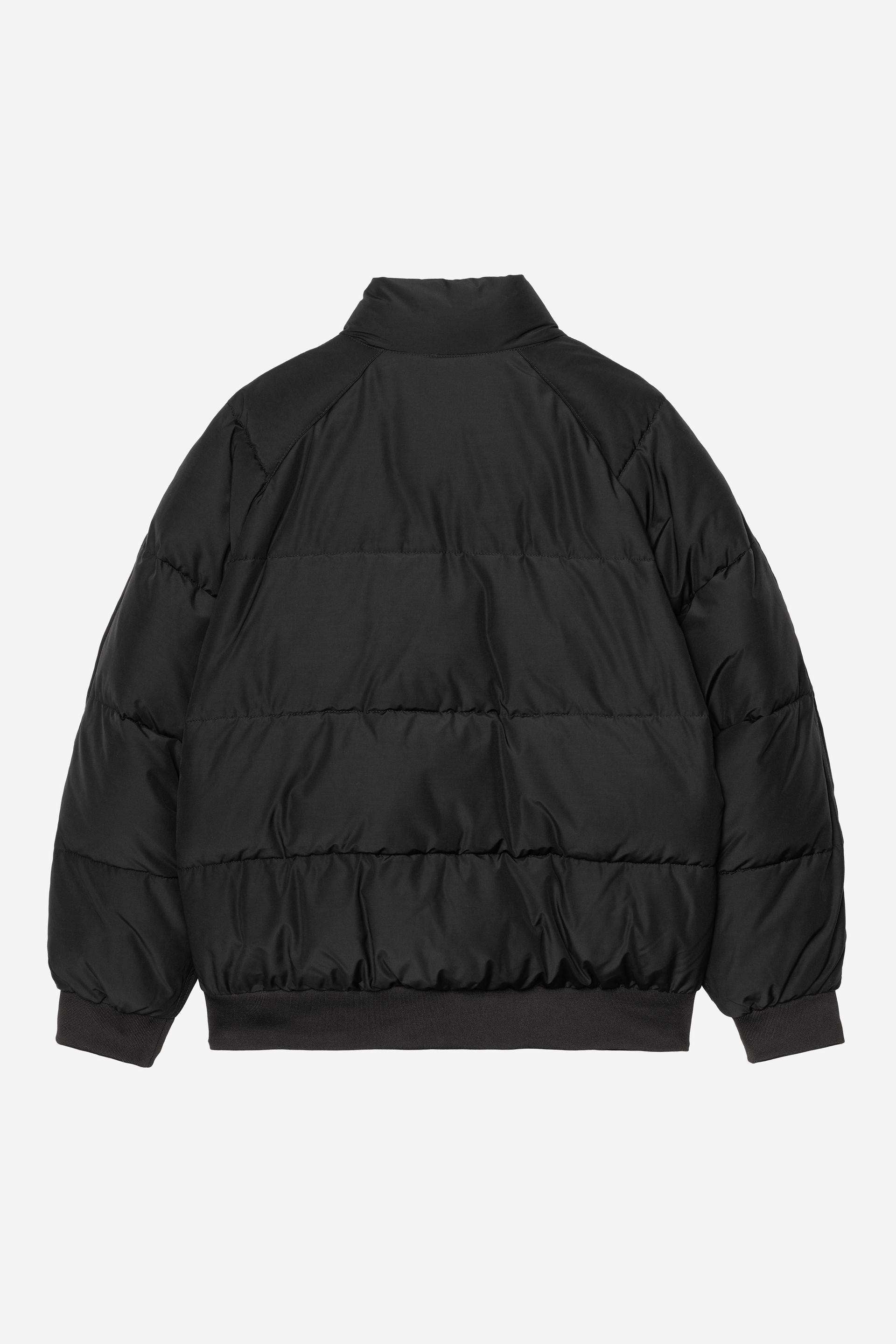 Carhartt WIP Nebraska Jacket Polyester/Cotton, 3.3 oz (Black / White) - Image 2