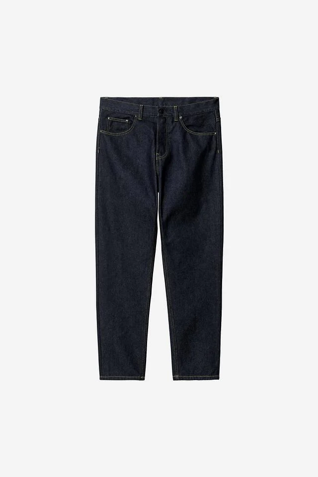 Carhartt WIP Newel Pant Organic Cotton Maitland Denim, 13.5 oz (Blue one wash) - Image 2