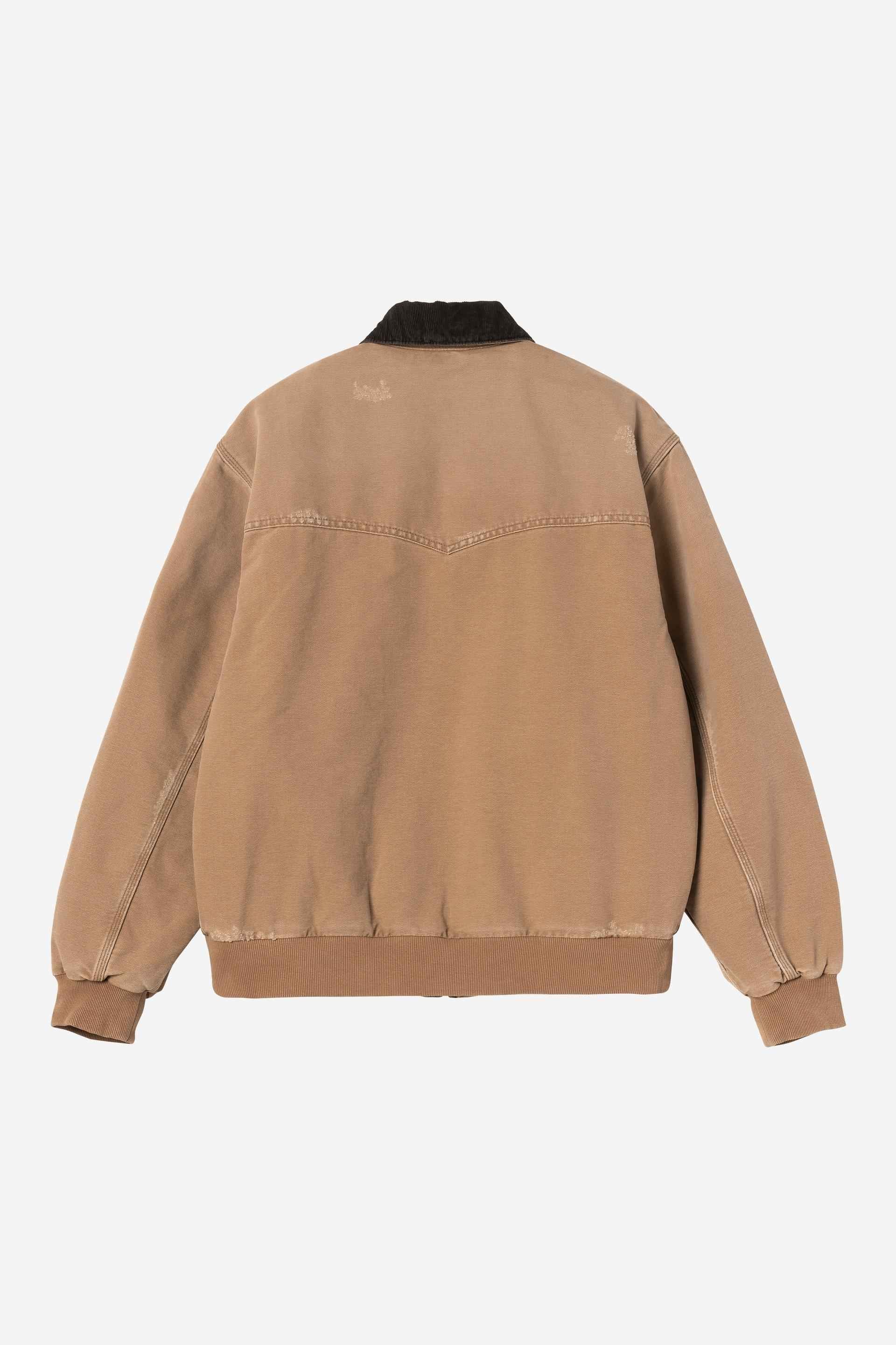 Carhartt WIP OG Santa Fe Jacket (Hamilton Brown/Tobacco Grind Wash) - Image 2