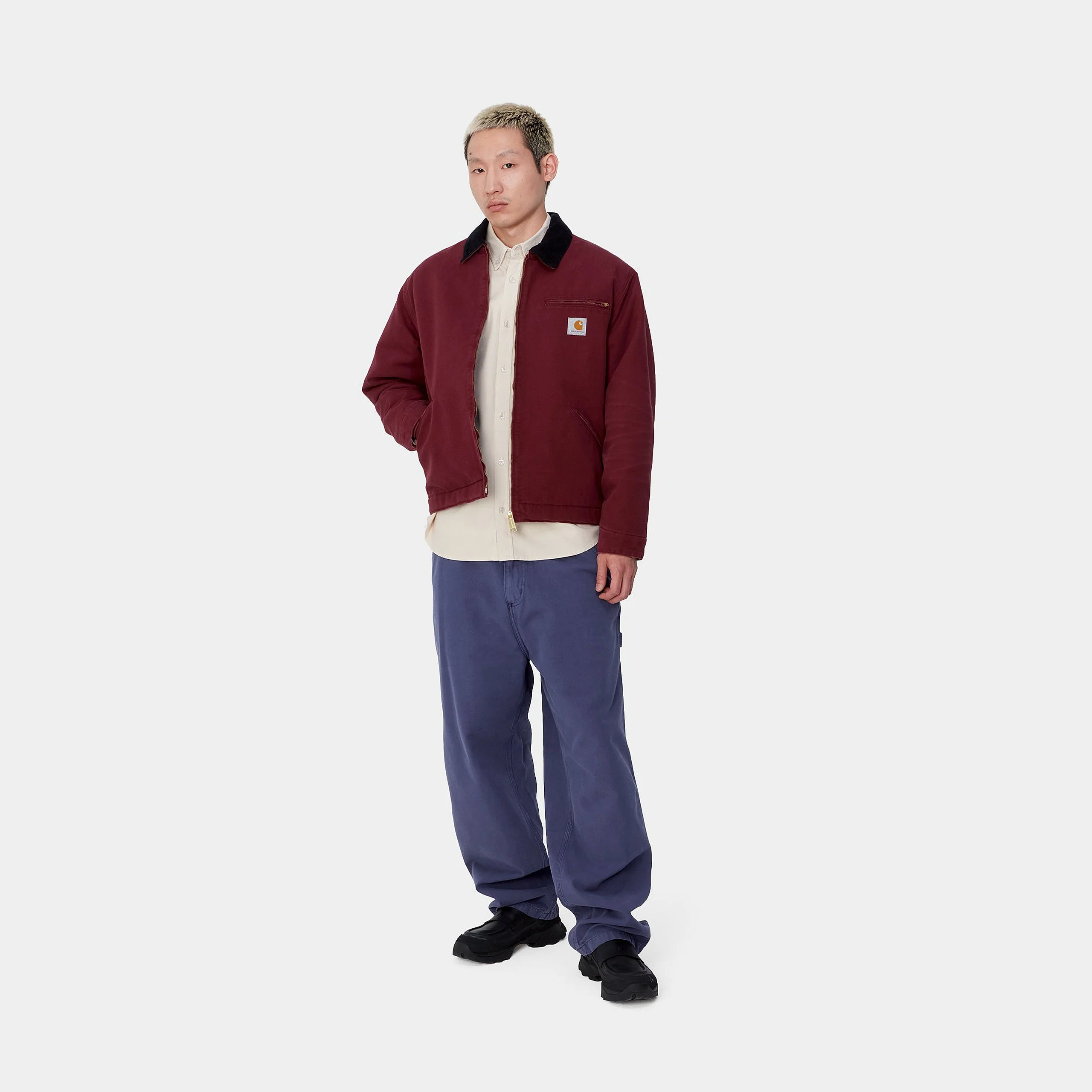 Carhartt WIP OG Single Knee Pant (Aura Stone Dyed) - Image 6