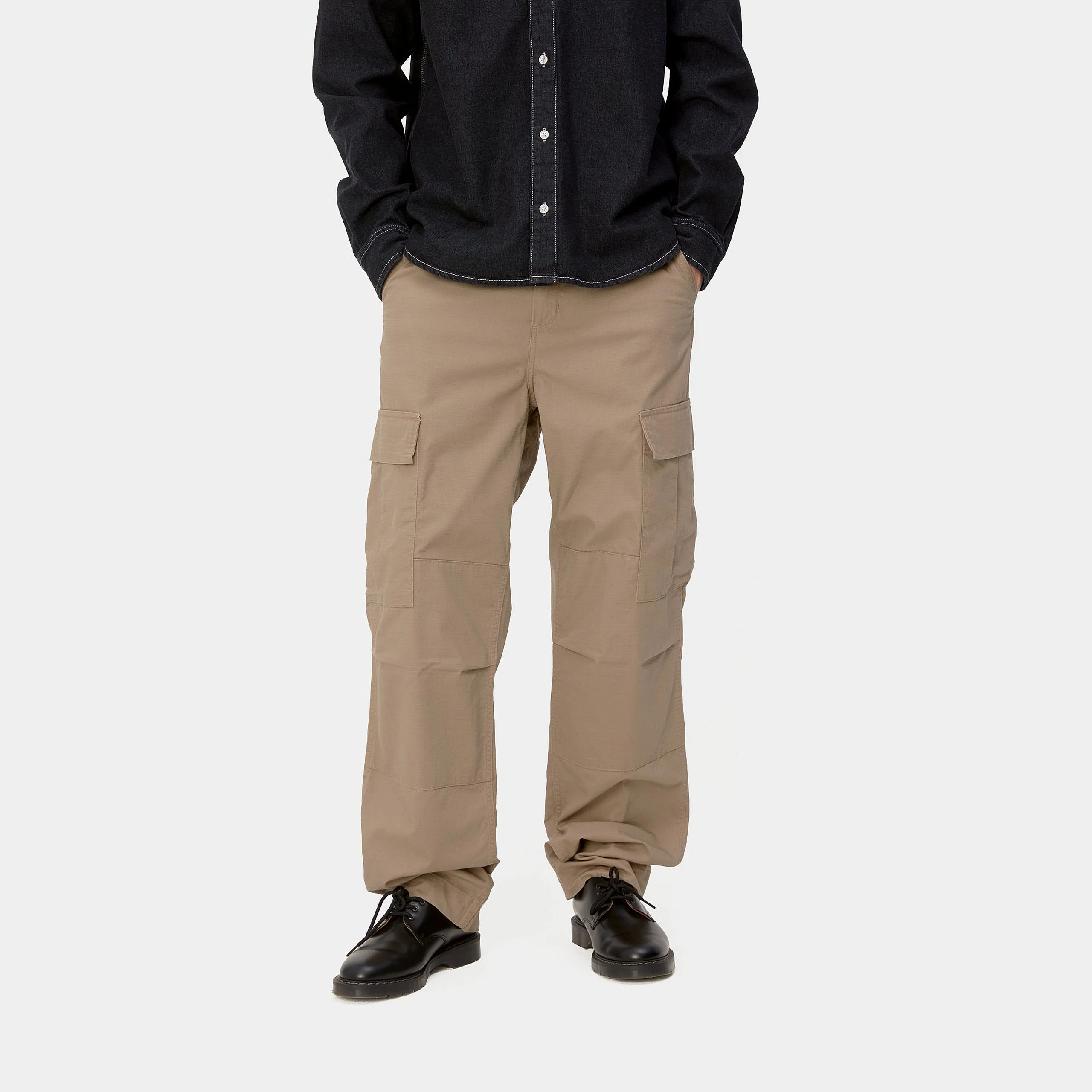 Carhartt WIP Regular Cargo Pant (Leather rinsed) - Image 3
