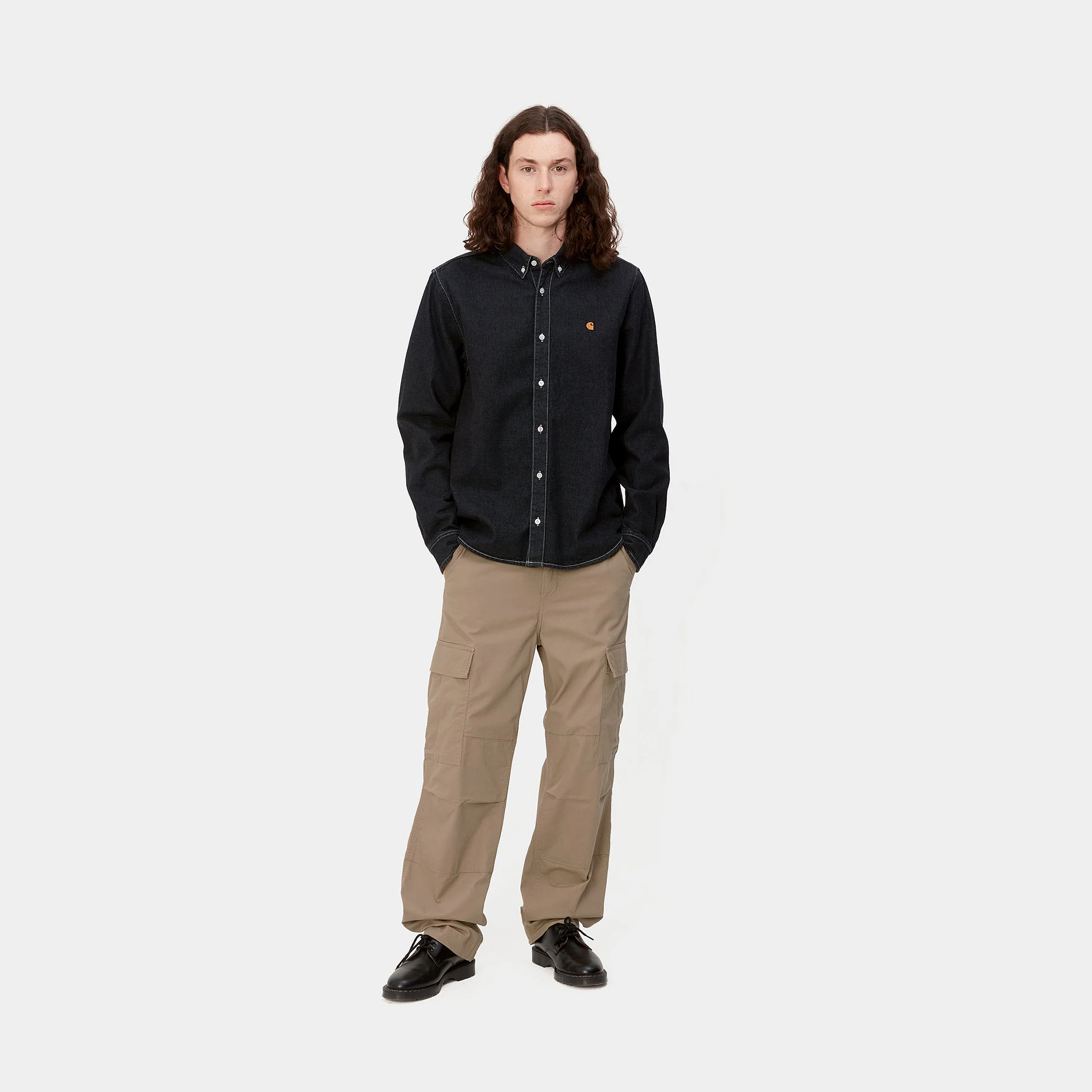Carhartt WIP Regular Cargo Pant (Leather rinsed) - Image 6
