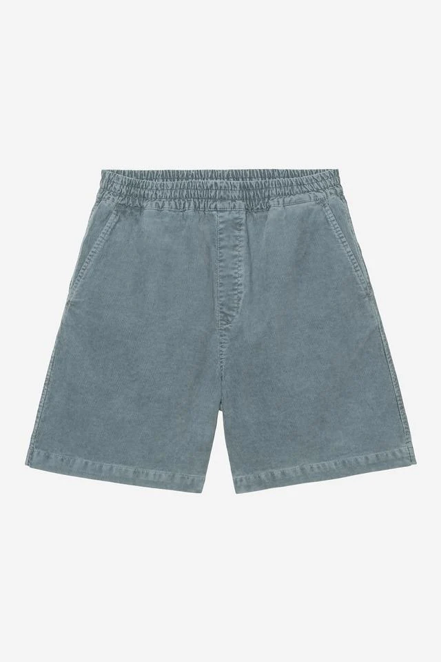 Carhartt WIP Reynold Short 100% Cotton 'Forsyth' Corduroy, 15 Wales, 8 oz (Cozy Blue dusky washed) - Image 2