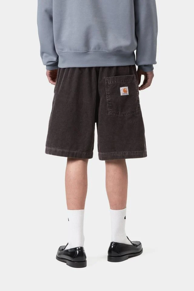 Carhartt WIP Reynold Short 100% Cotton 'Forsyth' Corduroy, 15 Wales, 8 oz (Shale dusky washed) - Image 4
