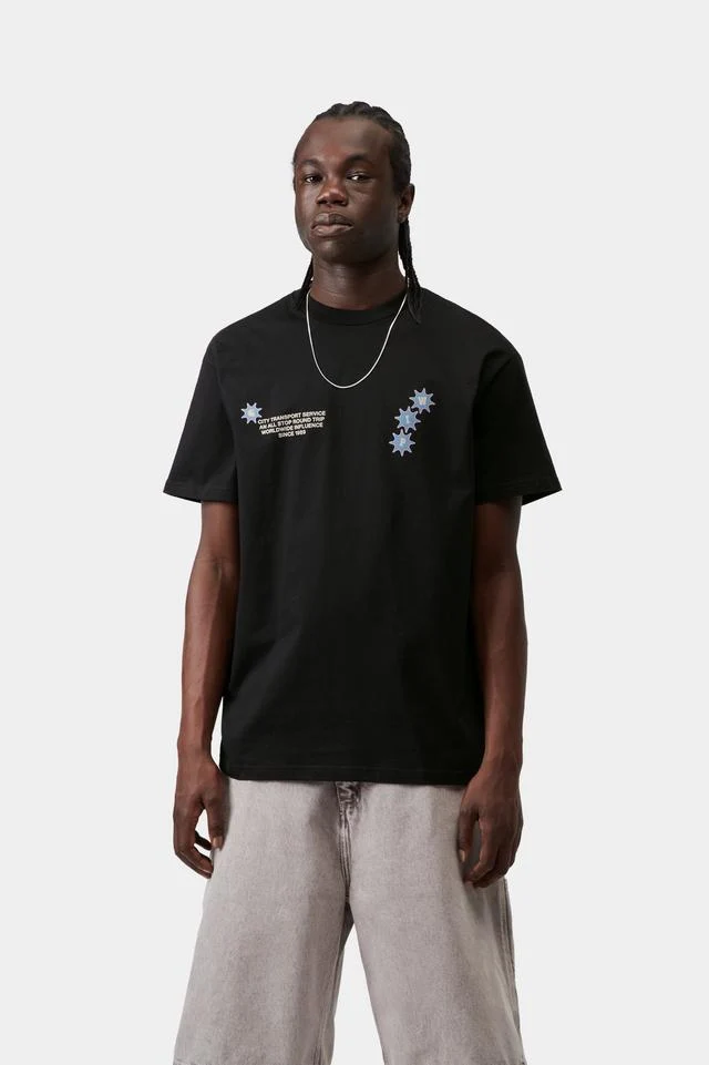 Carhartt WIP S/S C Trip T-Shirt Organic Cotton Single Jersey, 175 g/m² (Black) - Image 3
