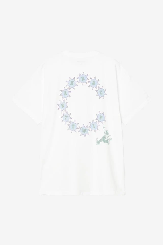 Carhartt WIP S/S C Trip T-Shirt Organic Cotton Single Jersey, 175 g/m² (White) - Image 2