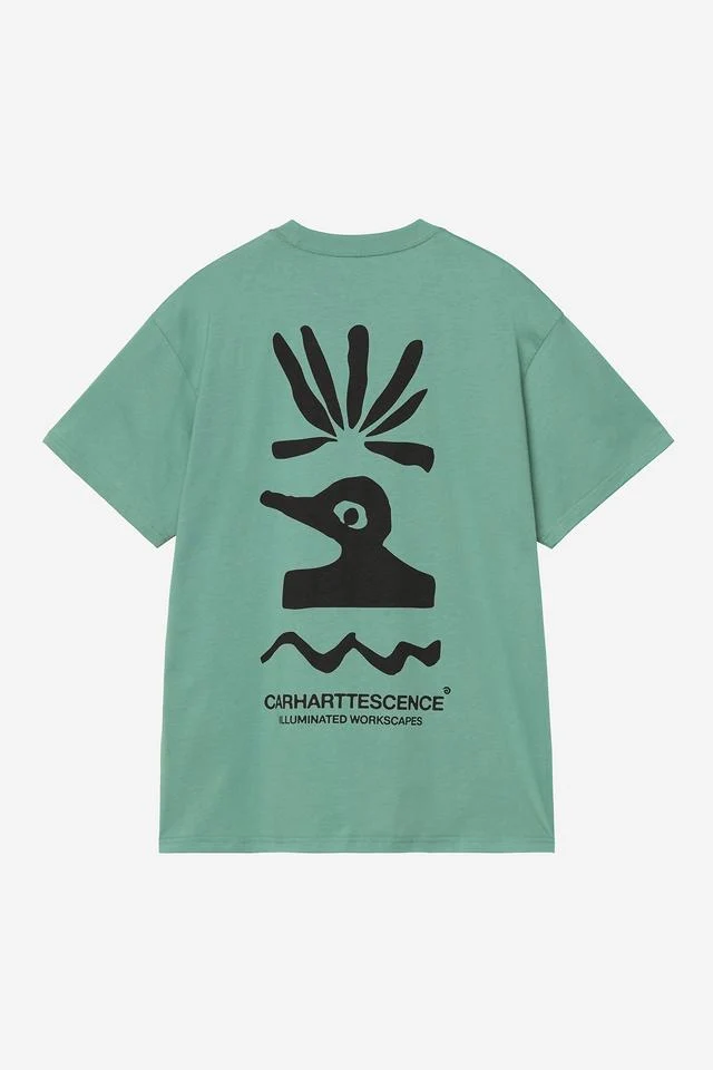 Carhartt WIP S/S Compy T-Shirt Organic Cotton Single Jersey, 175 g/m² (Lily) - Image 2