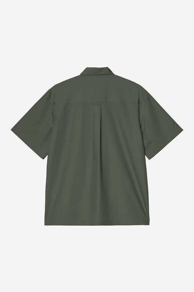 Carhartt WIP S/S Craft Shirt Polyester/Cotton Poplin, 3.8 oz (Leaf) - Image 2